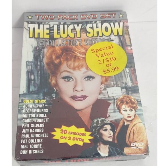 I Love Lucy The Lucy Show Collectors Edition 2 Disc DVD Sealed - Picture 1 of 4